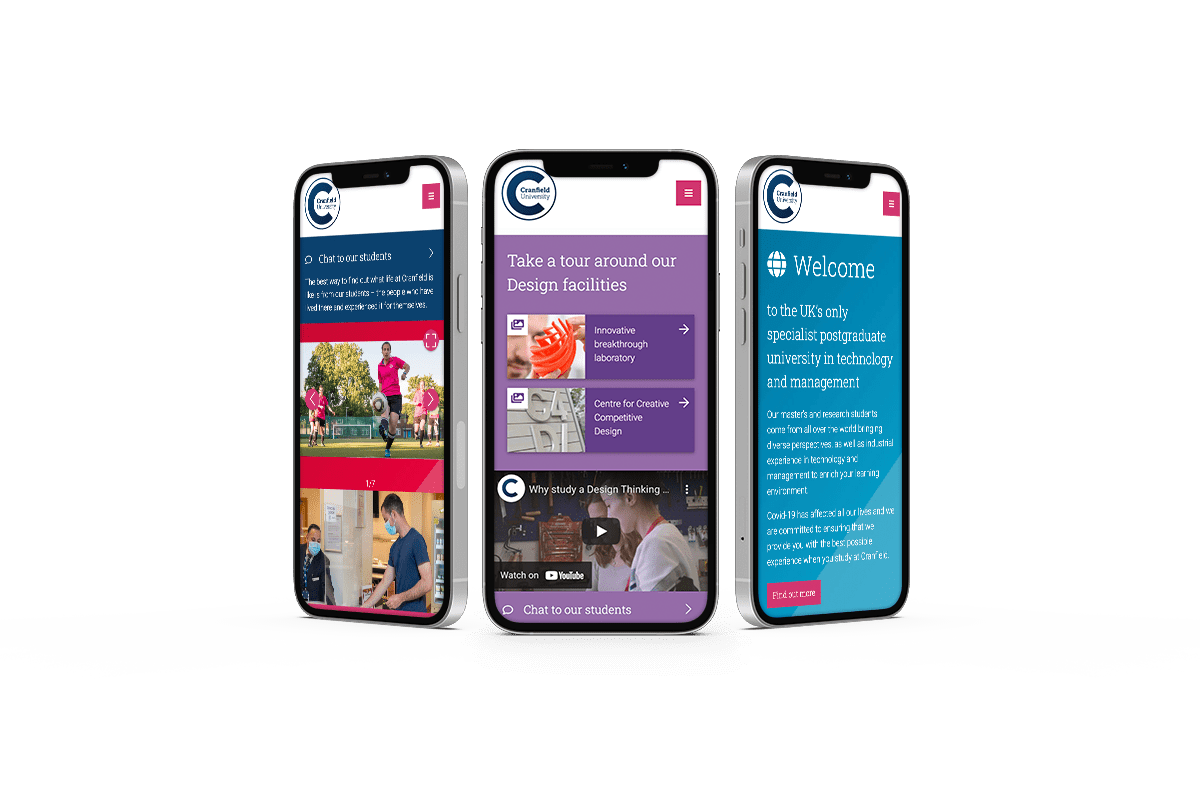 Cranfield Vepple on devices